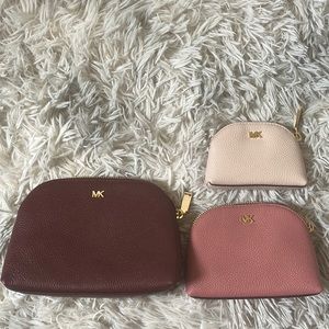 Michael Kors makeup/toiletries bags
